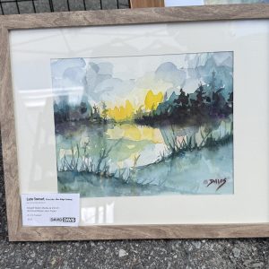 DD Art - Lake Sunset